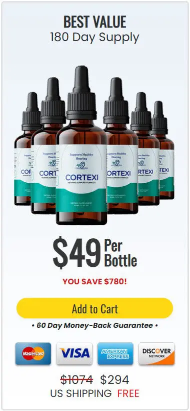 cortexi-6-bottles-price just $49/Bottle